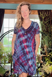 Tie dye dress, babydoll 