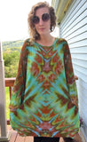 3X Tie Dye Shirt with Pockets