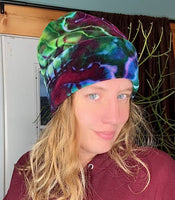 Tie Dye Velour Beanie