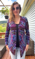 Tie dye cardigan 