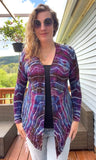 Tie dye cardigan 