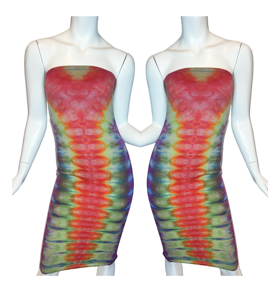 S Tie Dye Tube Dress – Ithaca Tie Dyes S Tie Dye Tube Dress – Ithaca Tie Dyes