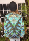 XL Tie Dye Henley Shirt
