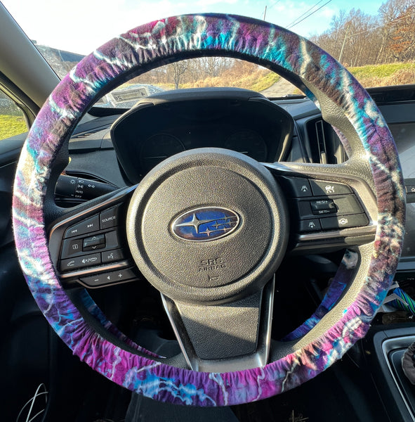 Tie Dye Steering Wheel Cover