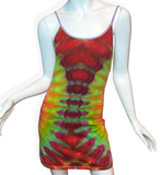 L Tie Dye Mini Dress
