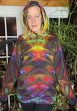 M/L Tie Dye Pullover Hoodie
