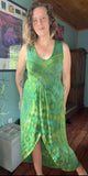 L Tie Dye Maxi Dress
