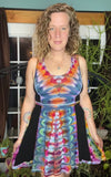 S Tie Dye Mini Dress