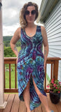 S Tie Dye Maxi Dress