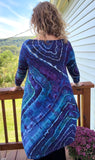 XL Tie Dye High Low Tunic