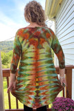 XL Tie Dye High Low Tunic