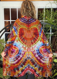 2XL Tie Dye Pocket Cardigan *defect*
