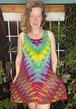 Large Tie Dye Pocket Mini Dress
