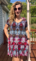 Tie dye dress