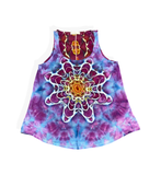 Small Tie Dye Flowy Tank Top