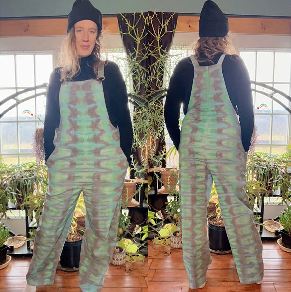 L Tie Dye Overalls