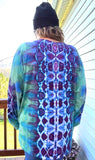 3XL Tie Dye Unisex Long Sleeve Shirt