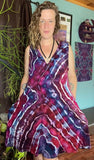 3X Tie Dye Pocket Mini Dress