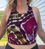 L Playcraze Tie Dye Crop Top