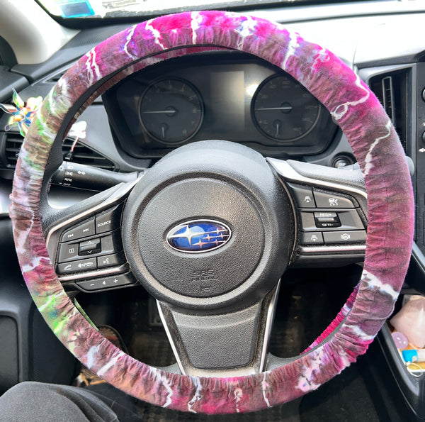 Tie Dye Steering Wheel Cover