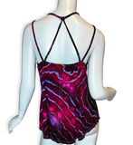 XL Tie Dye Strappy Tank Top