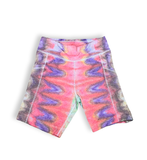 M Tie Dye Pocket Bike Shorts