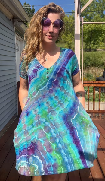 Tie dye dress