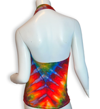 L Tie Dye Halter Top