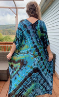 Tie Dye Cinched Caftan
