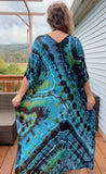 Tie Dye Cinched Caftan