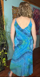 XL Tie Dye High Low Dress