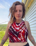 M/L Playcraze Tie Dye Crop Top