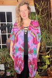 OS Tie Dye Kimono Duster