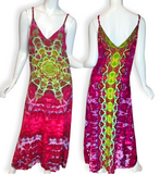 L Tie Dye Maxi Dress