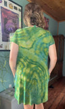 XL Tie Dye Short Sleeve Dress