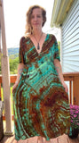 XL Tie Dye Maxi Dress