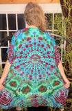 OS Tie Dye Kimono Duster