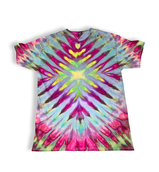 L Unisex Tie Dye Tshirt