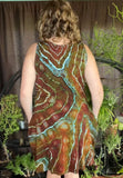 2X Tie Dye Pocket Mini Dress