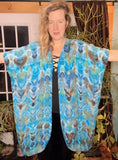 OS Tie Dye Kimono Duster