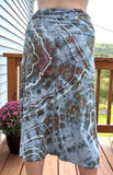 2X Tie Dye Midi Skirt