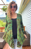 Tie dye cardigan 