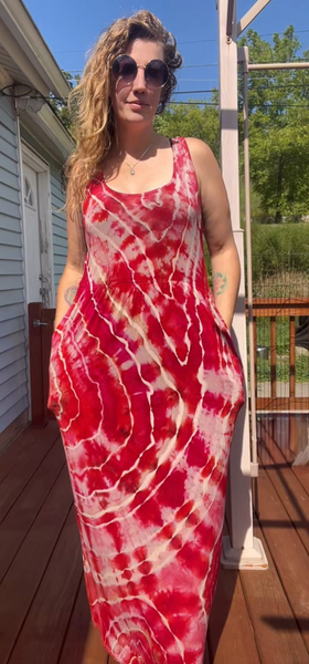 Tie dye dress 