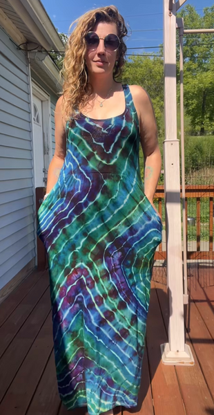 Tie dye dress