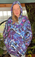 XL/2XL Tie Dye Pullover Hoodie