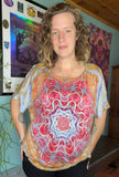 1X Tie Dye Overzied Top