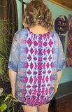 3X Tie Dye Overzied Top