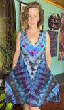 2X Tie Dye Pocket Mini Dress