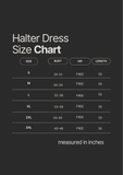 S/M Halter Dress