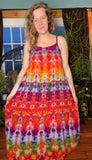 M Tie Dye Maxi Dress
